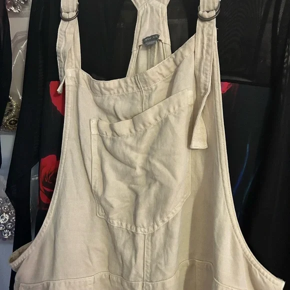 AERIE Stylish Cream Jumpsuit - Picture 2 of 4